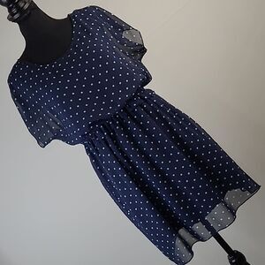 Sweet Storm girls sz L polyester dress